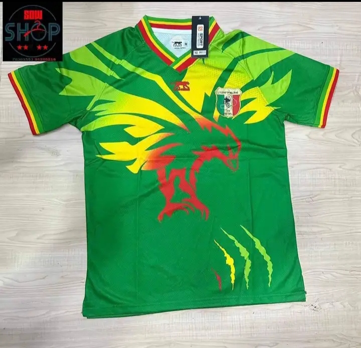 Les nouveaux maillots des aigles de Mali en vente 